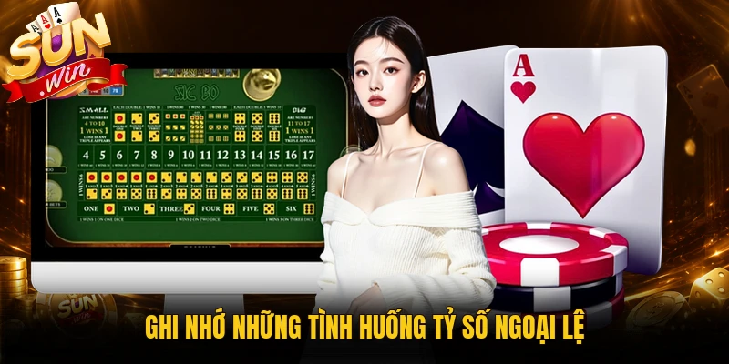 Ghi nhớ trường hợp bộ ba khi tính điểm tài xỉu