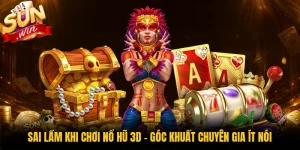 Sai Lầm Khi Chơi Nổ Hũ 3D - Góc Khuất Chuyên Gia Ít Nói